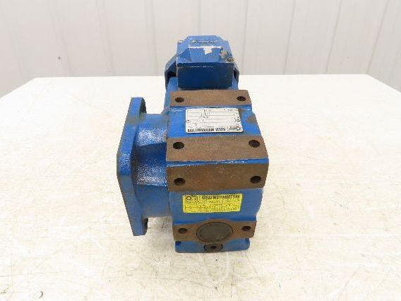 ABB M2VA63B-4 3GVA062002 Gearmotor MR-V-40U03A 40:1 Reducer Hollow Shaft 230V