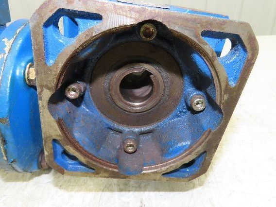 ABB M2VA63B-4 3GVA062002 Gearmotor MR-V-40U03A 40:1 Reducer Hollow Shaft 230V