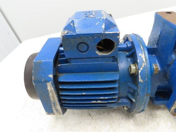 ABB M2VA63B-4 3GVA062002 Gearmotor MR-V-40U03A 40:1 Reducer Hollow Shaft 230V