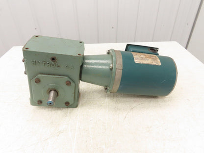 Hytrol 4A 20-1 RH Conveyor Gearbox 20:1 Reducer 56C Gearmotor 1Hp 230/460V 3PH