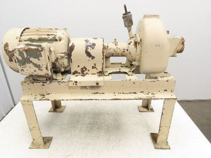 Gorman Rupp Centrifugal Suction Pump 1.5x1.5" NPT 2Hp 3485 RPM 460V 3PH
