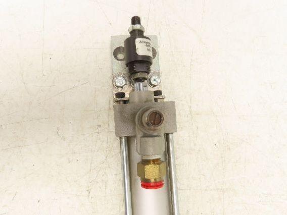 SMC NCA1L200-3500 Pneumatic Air Cylinder 2" Bore 35" Stroke Foot Mount 250psi