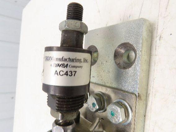 SMC NCA1L200-3500 Pneumatic Air Cylinder 2" Bore 35" Stroke Foot Mount 250psi