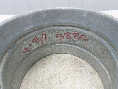 9"x 8" Galvanized Clamp Duct Reducer Dust Collector Ducting Pipe Fitting