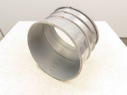 12" Galvanized Clamp Duct 30° Elbow Dust Collector Ducting Pipe Fitting