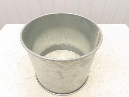 12"x 10"L Galvanized Clamp Together Duct Pipe Dust Collector Ducting