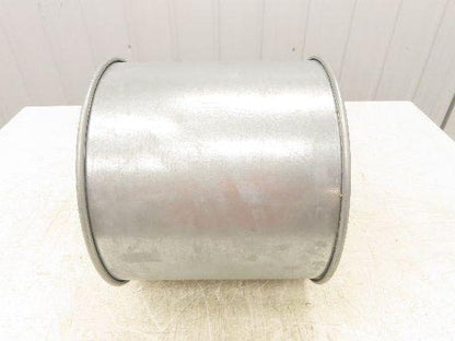 12"x 10"L Galvanized Clamp Together Duct Pipe Dust Collector Ducting