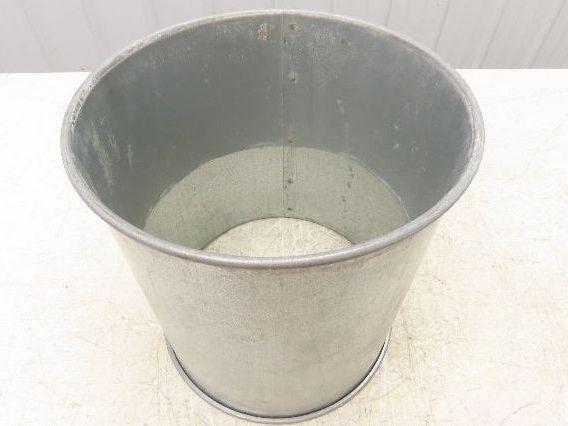 10"x 11"L Galvanized Clamp Together Duct Pipe Dust Collector Ducting  Lot of 2