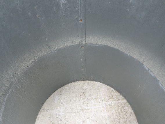 10"x 11"L Galvanized Clamp Together Duct Pipe Dust Collector Ducting  Lot of 2