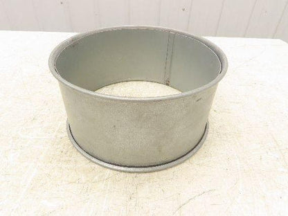 10" Galvanized Clamp Together Duct Pipe Dust Collector Ducting  Lot of 3pcs