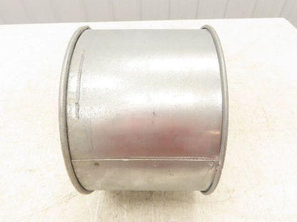10" Galvanized Clamp Together Duct Pipe Dust Collector Ducting  Lot of 3pcs