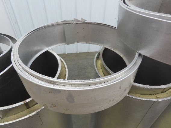 Van Packer DW Stainless Double Wall Insulated Chimney Pipe 12" Dia x 20'L