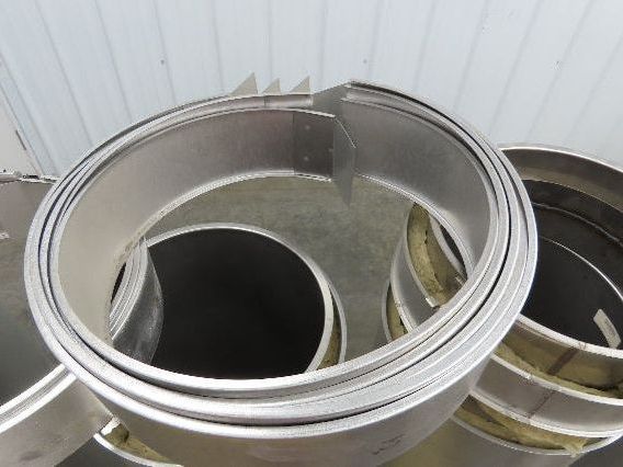 Van Packer DW Stainless Double Wall Insulated Chimney Pipe 12" Dia x 20'L