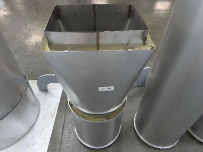 Van Packer DW Stainless Double Wall Insulated Chimney Pipe 12" Dia x 20'L