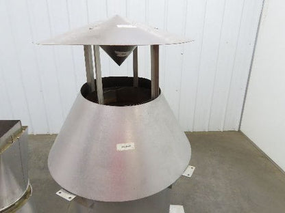 Van Packer DW Stainless Double Wall Insulated Chimney Pipe 12" Dia x 20'L