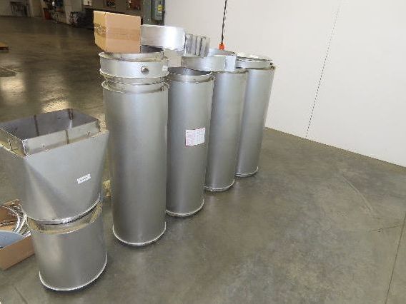 Van Packer DW Stainless Double Wall Insulated Chimney Pipe 12" Dia x 20'L