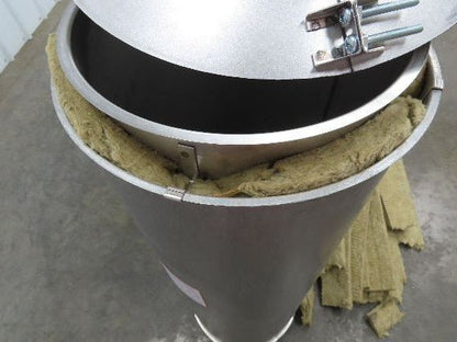 Van Packer DW Stainless Double Wall Insulated Chimney Pipe 12" Dia x 20'L