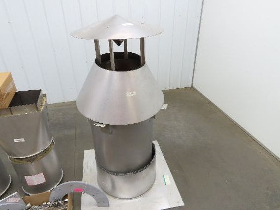 Van Packer DW Stainless Double Wall Insulated Chimney Pipe 12" Dia x 20'L