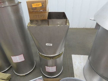 Van Packer DW Stainless Double Wall Insulated Chimney Pipe 12" Dia x 20'L