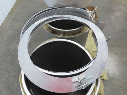 Van Packer DW Stainless Double Wall Insulated Chimney Pipe 12" Dia x 20'L