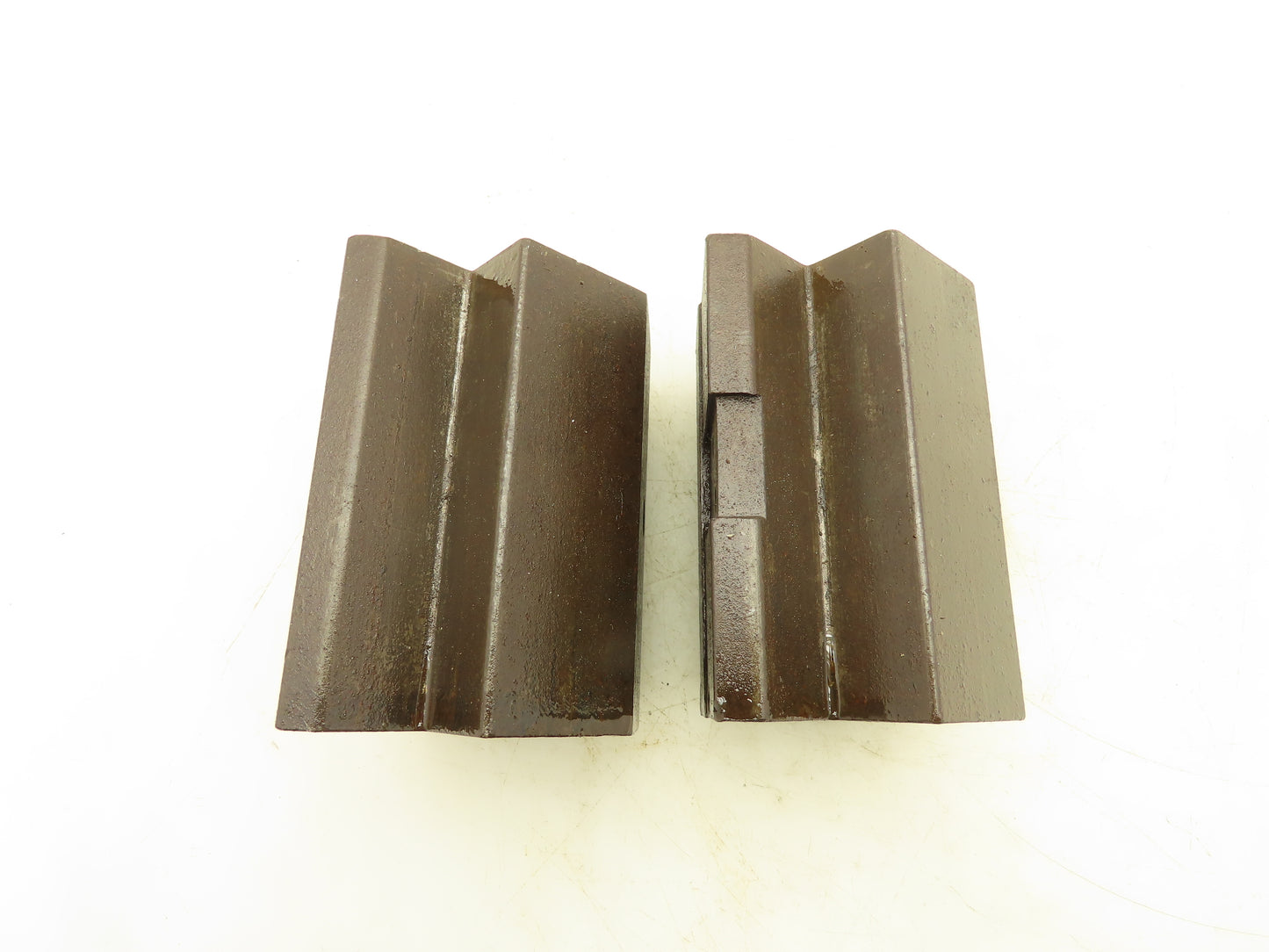 Press Brake Die 90° Double 1-5/32" V Opening 4" Long 1/2" Tang 2-5/8" W