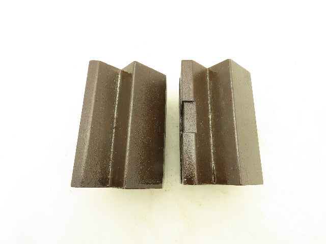 Press Brake Die 90° Double 1-5/32" V Opening 4" Long 1/2" Tang 2-5/8" W