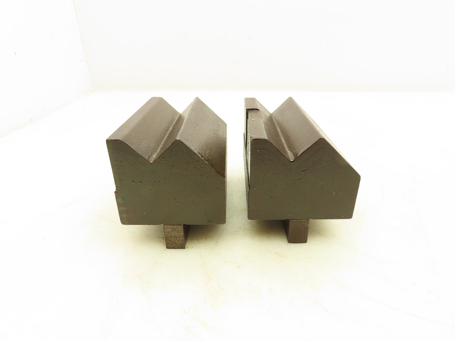 Press Brake Die 90° Double 1-5/32" V Opening 4" Long 1/2" Tang 2-5/8" W