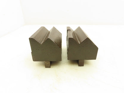 Press Brake Die 90° Double 1-5/32" V Opening 4" Long 1/2" Tang 2-5/8" W
