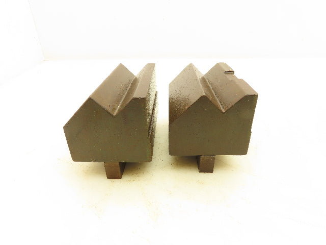 Press Brake Die 90° Double 1-5/32" V Opening 4" Long 1/2" Tang 2-5/8" W