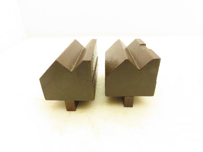 Press Brake Die 90° Double 1-5/32" V Opening 4" Long 1/2" Tang 2-5/8" W