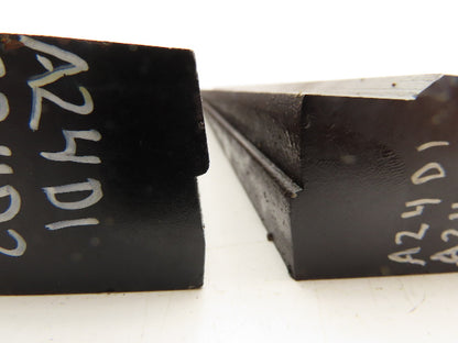 Press Brake Die 24-1/2" Long 11/128" Offset 1/2" Tang 1-17/64" Wide Set