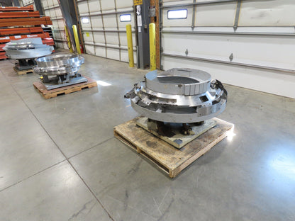 Fortville Feeders Vibratory Parts Feeder 48" Stainless Bowl