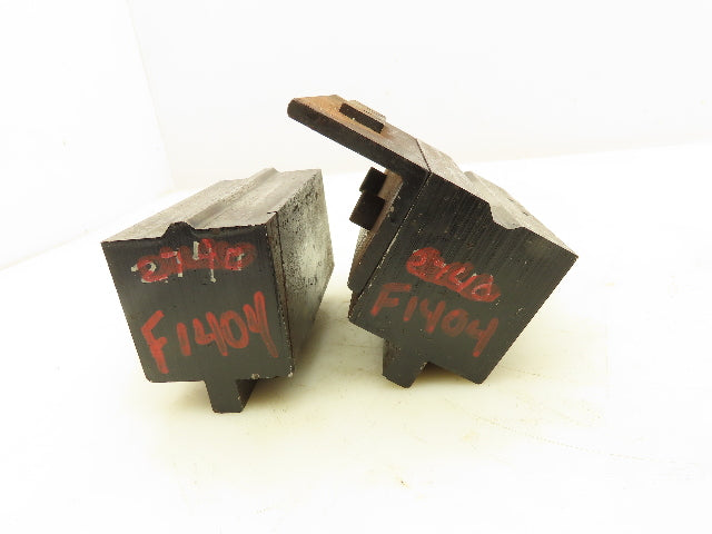 Press Brake Die 3" Long 1/2" Tang 2-11/32" Wide 135° Angle 9/16" Wide