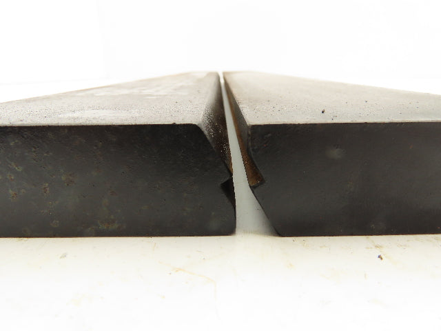 Press Brake Die 25-7/8" Long 1/2" Tang 31/32" Wide 100° Angle 1/4" Wide Set