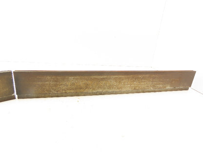 Press Brake Die 25-7/8" Long 1/2" Tang 31/32" Wide 100° Angle 1/4" Wide Set