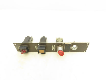 Allen Bradley 800MB-NX1 HMI Selector Switch E-Stop Control Panel Assembly