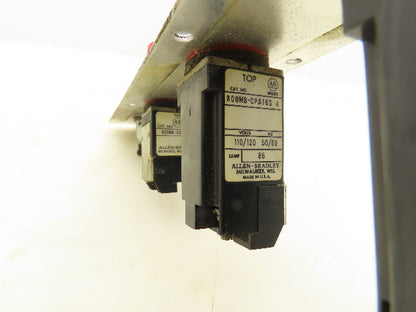 Allen Bradley 800MB-NX1 HMI Selector Switch E-Stop Control Panel Assembly