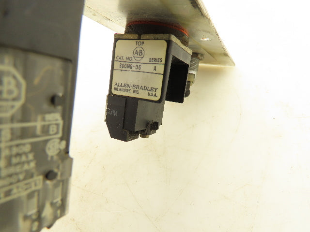 Allen Bradley 800MB-NX1 HMI Selector Switch E-Stop Control Panel Assembly