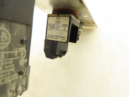 Allen Bradley 800MB-NX1 HMI Selector Switch E-Stop Control Panel Assembly