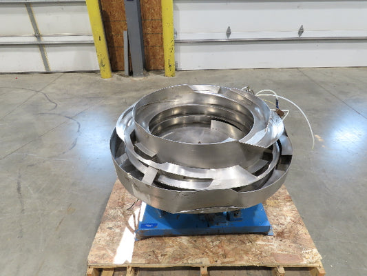 Vibratory Parts Feeder 38" Stainless Bowl 115V