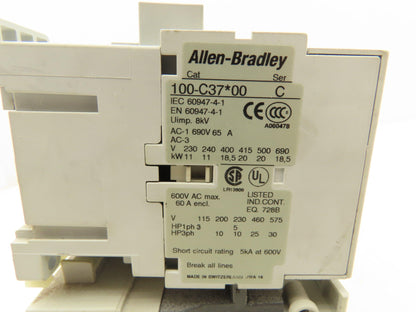 Allen Bradley 193-ED1ED Contactor Overload Relay 120V Coil