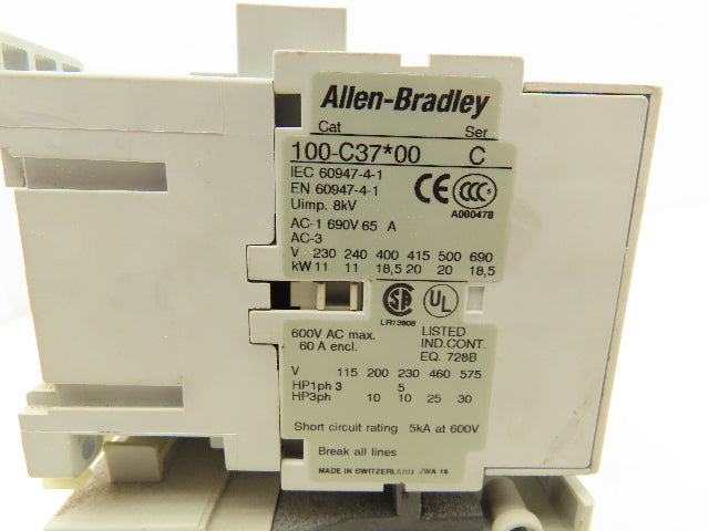 Allen Bradley 193-ED1ED Contactor Overload Relay 120V Coil