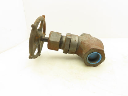 Henry Vogt 1331T Forged Steel Globe Valve 1-1/4" NPT Threaded