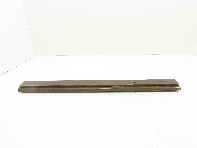 Press Brake Die 25-1/2" Long 90° V 1/2" Tang 1-3/32" W 1-3/4" H 45° Bevel