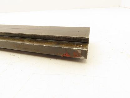 Press Brake Die 25-1/2" Long 90° V 1/2" Tang 1-3/32" W 1-3/4" H 45° Bevel
