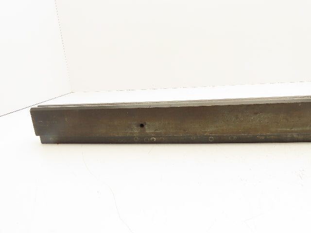 Press Brake Die 25-1/2" Long 90° V 1/2" Tang 1-3/32" W 1-3/4" H 45° Bevel