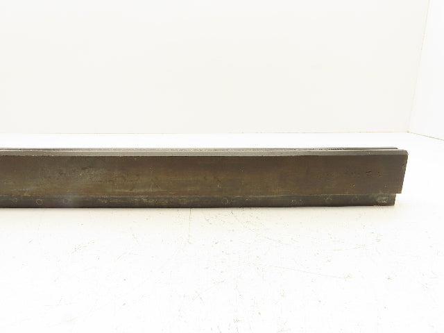 Press Brake Die 25-1/2" Long 90° V 1/2" Tang 1-3/32" W 1-3/4" H 45° Bevel