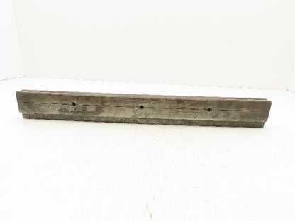 Press Brake Die 20-3/8" Long 90° V 1/2" Tang 1-5/64" W 35° Bevel