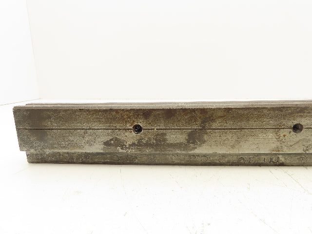 Press Brake Die 20-3/8" Long 90° V 1/2" Tang 1-5/64" W 35° Bevel