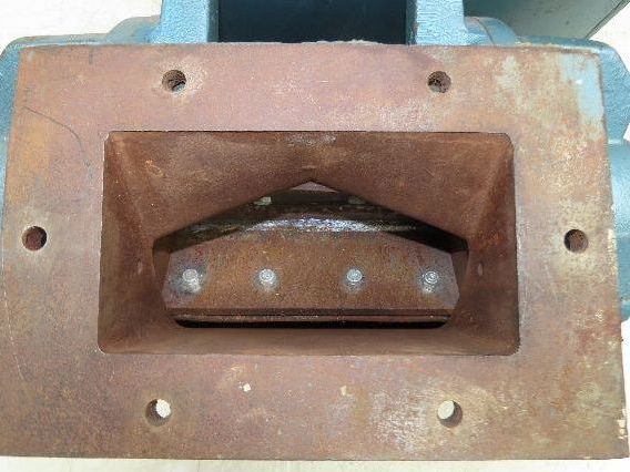 WM Meyer & Sons Rotary Airlock Feeder Valve 4x7" Rectangle Flange